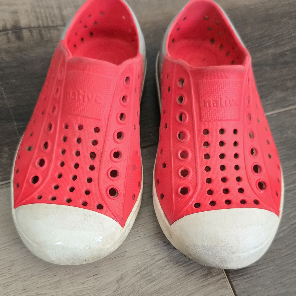 Native Kids Shoes - Red